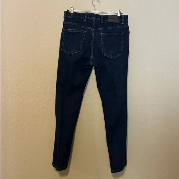 Ermenegildo Zegna Men's Dark Wash 5 Pockets Jeans Size 34